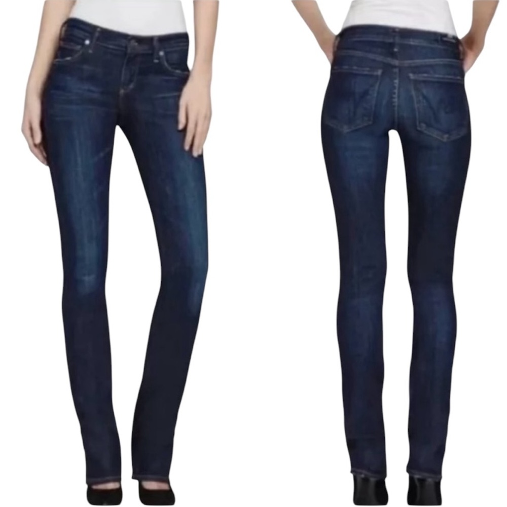 Citizens of Humanity COH Elson Mid-Rise Straight Leg Jeans - 26